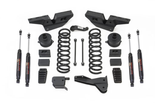 ReadyLIFT Lift Kit 6 in. Front Lift 3.5 in. Rear Coil Spacers Shocks SST3000 Black -0