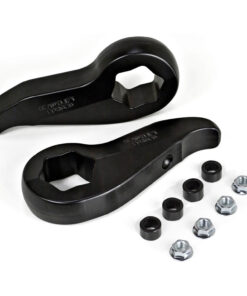 ReadyLIFT 2.25 in. Front Leveling Kit Forged Torsion Keys Allows Up To A 33 in. Tire Shock Extensions Black Finish -0