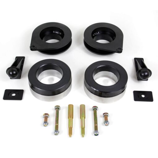 ReadyLIFT SST Lift Kit 2.5 in. Front/1.5 in. Rear Lift Front Coil Spring Spacers Rear Spring Spacers Bump Stop Brackets Al Hardware -0