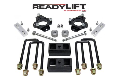 ReadyLIFT SST Lift Kit 3 in. Front/2 in. Rear Lift Differential Drop/Skid Plate Spacer/Sway Bar Drop Bracket TRD/SR5/Rock Warrior -0
