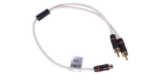 Fusion MS-RCAYM 1Female-2Male Shielded Twisted RCA Y-Cable - FUS0101262100