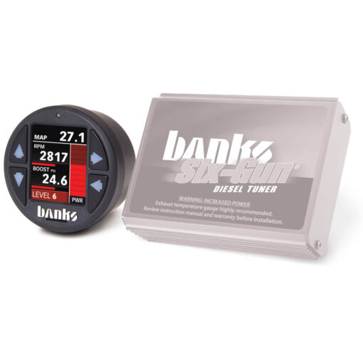 Banks Six-Gun Diesel Tuner W/iDash 1.8 DataMonster 07-10 Chevy 6.6L LMM - 61446 BKQC