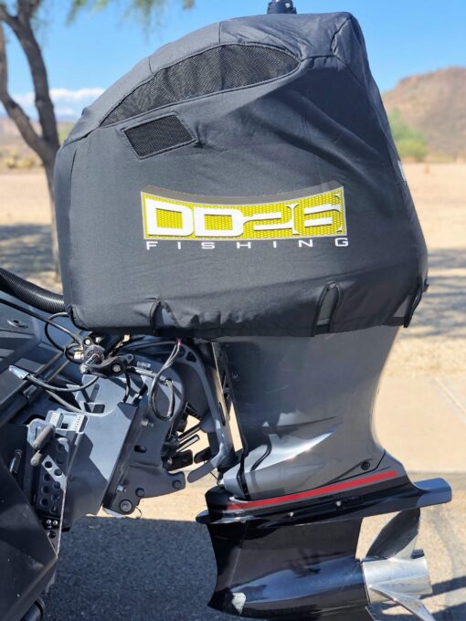 DD26 Yamaha SHO Vented Outboard Cover 200-250hp 2010 to 2020 - Cover Yellow Yamaha SHO scaled