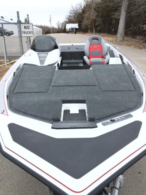 Bass Boat Technologies Charger 2019+ Single Bow Mount - 2019 CHARGER BOW PLATE1