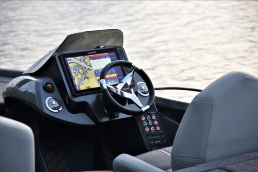 Bass Boat Technologies Vexus Fiberglass VX 20/21 Dual Dash Mount 2020+ - Vexus VX20 VX21 Fiberglass Dash1