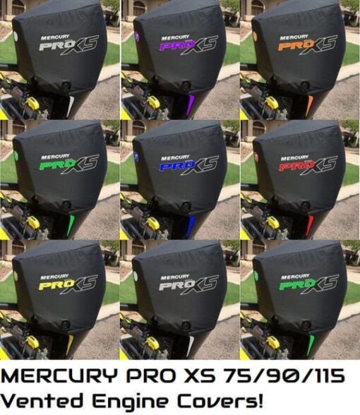 DD26 Mercury PRO XS 75/90/115HP Vented Engine Cover -