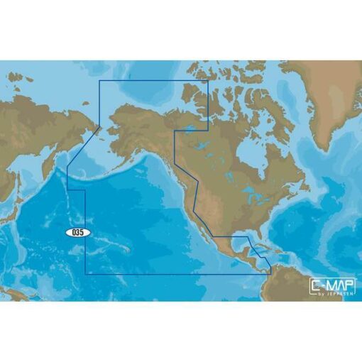 C-MAP M-NA-D035 4D microSD Pacific Coast Panama to Alaska Continental - CMAMNAD035MS