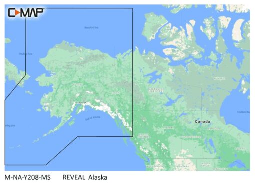 C-MAP Reveal Coastal Alaska - CMAMNAY208MS