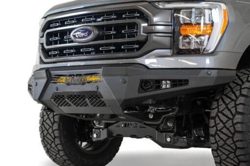 Addictive Dessert Designs HoneyBadger Front Bumper with Top Hoop - Ford F-150 - F197431040103.MAIN