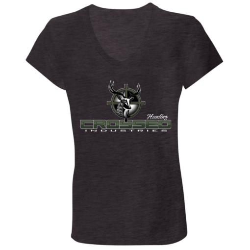 Crossed Industries Hunting B6005 Ladies' Jersey V-Neck T-Shirt - redirect02112022150249